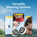 Hollyland LARK M2 White Wireless Lavalier Microphone LED Lights Omnidirectional 300m Range 10H Worktime Vlogging Live Streaming